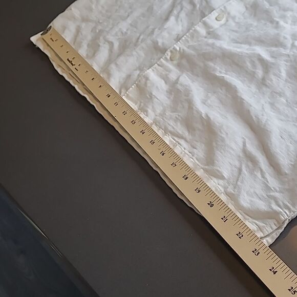 the Habanero Co sz L cotton linen shirt - Picture 8 of 11